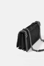 Load image into Gallery viewer, EMBOSSED CHAIN-TRIMMED BAG