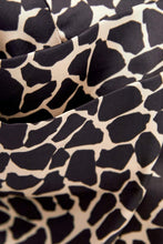 Load image into Gallery viewer, DRAPED ANIMAL PRINT BLOUSE