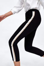Load image into Gallery viewer, JOGER WAIST TROUSERS WITH SIDE STRIPES