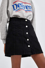 Load image into Gallery viewer, Z1975 AUTHENTIC DENIM MINI SKIRT
