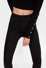 Load image into Gallery viewer, JEANS ZW PREMIUM HIGH WAIST REVOLVE BLACK